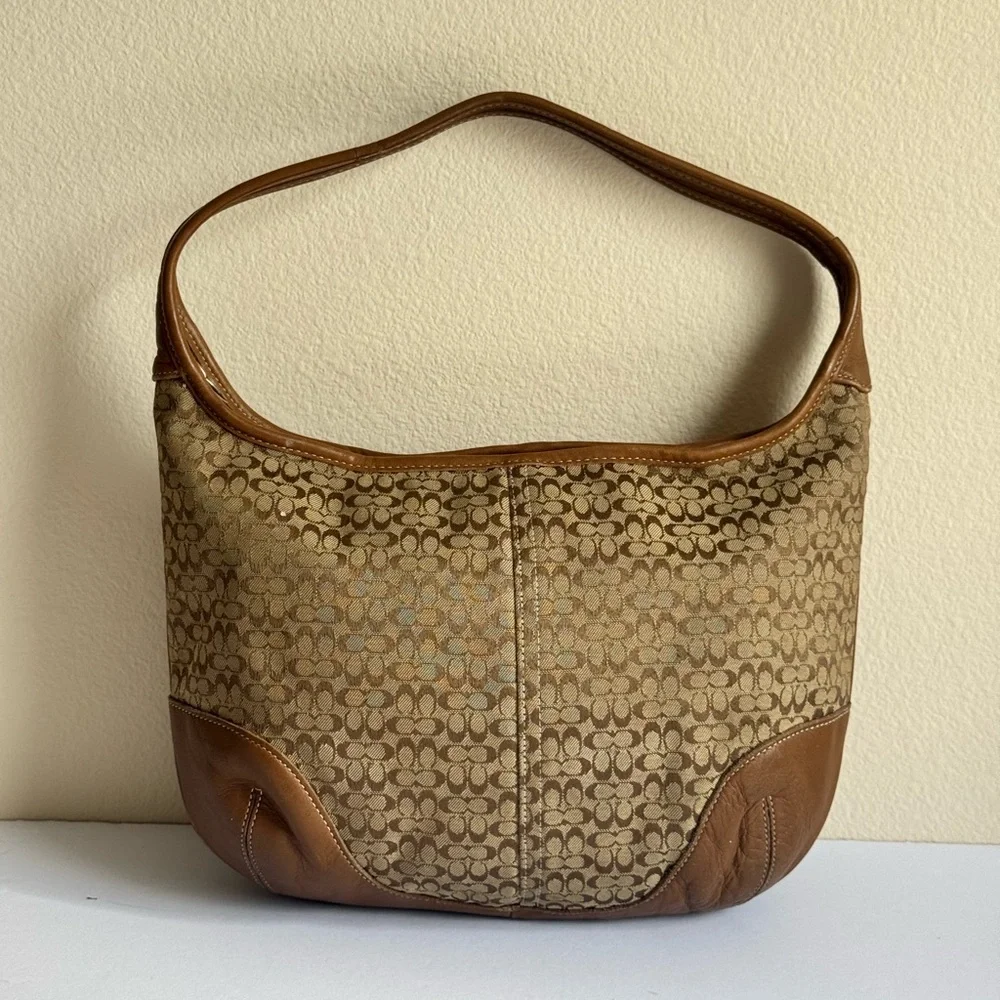 Vintage Coach 6617 Ergo Mini Signature C Shoulder Hobo Bag